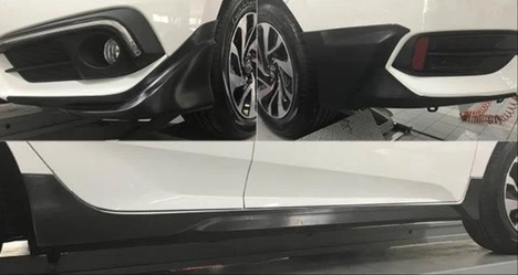 HONDA CIVIC FC5 2016-2021 IÇIN UYUMLU ASIAN BODY KIT